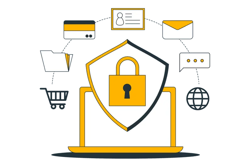 Password manager interface showing secure credential management